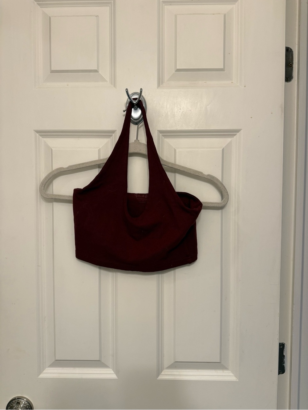 Brandy Melville Maroon Halter Top